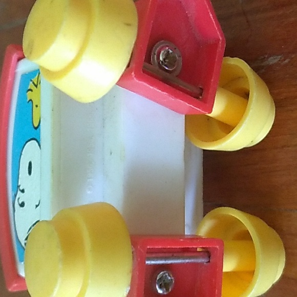 🥜 Vintage Peanuts Train 1972 WOODSTOCK Toys - Picture 5 of 16